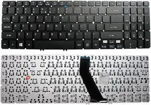 New US Black English Laptop Keyboard (without frame) For Acer Aspire V5 V5-572 V5-572-6498 V5-572-6632