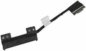 New Laptop SATA Hard Drive Connector Adapter with Cable for Dell Precision 17 7710 part number DC02C00AT00 WYWRF, 0WYWRF