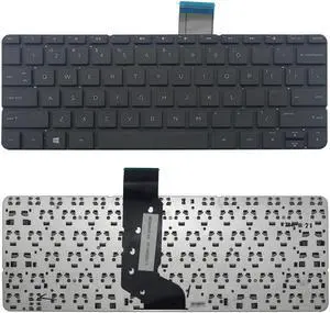 New US Black English Laptop Keyboard (without frame) For HP Pavilion 11-n 11-n000 11-N001XX 11-N010DX 11-N011DX 11-N012DX 11-N030CA 11-N038CA 11-N040CA 11-N041CA 11T-N000 x360 PC