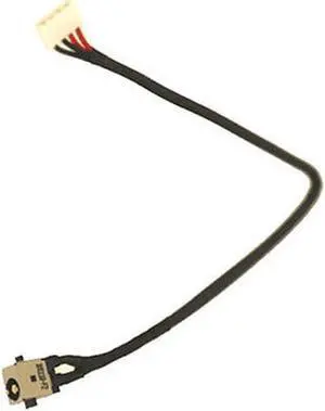 New AC DC Jack Power Plug In Charging Port Connector Socket with Wire Cable Harness for Toshiba Satellite S55-A5139 S55-A5154 S55-A5164 S55-A5165 S55-A5167 S55-A5169 S55-A5176 S55-A5188 S55-A5197