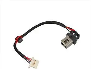 New AC DC Jack Power Charging Port Connector Socket Cable Harness for Lenovo Yoga 710-11ISK 11.6" Laptop DC301000QY00