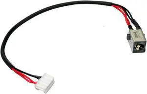 New AC DC Jack Power Charging Port Connector Socket Cable Harness for ASUS X450LDV X450LN X450MD X450MJ X450T X450V X450VA X450VB