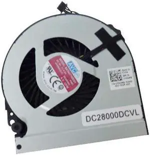 New CPU Cooling Fan For Dell Precision M6800 P/N:07DDM8 7DDM8, DC28000DCDL (smaller of two fans)