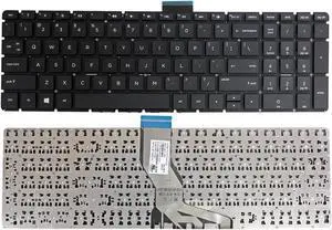 New US Black English Laptop Keyboard (without frame) For HP 250 G6 255 G6 256 G6 Series P/N: 9Z.Ne1bw.101
