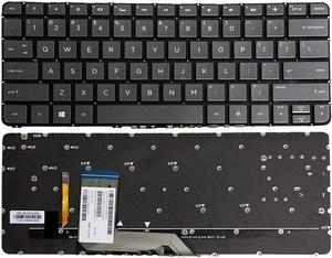New US Gray English Backlit Laptop Keyboard (without palmrest) for HP Envy 13-y 13-Y013CL 13-Y023CL 13-Y034CL 13-Y044CL 13-Y084CL 13-Y094CL 13T-Y000 13-y073nr 833349-001 MP-13J73USJ920