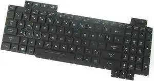 New US Black English Backlit Laptop Keyboard (without palmrest) for ASUS GL703 GL703V GL703VD GL703GE GL703GM Light Backlight