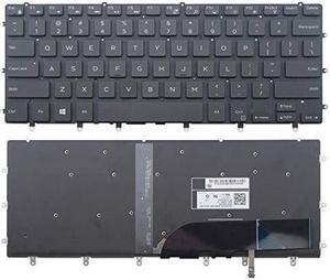 New US Black Backlit Keyboard (without frame) For Dell XPS 15 9570 15-9570 Precision 5530 M5530 Light Backlight