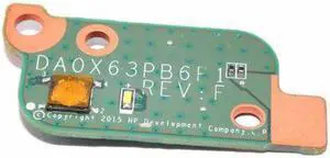 New Power Button Board For HP Probook 470 G3 Laptop DA0X63PB6F1 827035-001