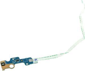 New Power Switch Button Board With Ribbon Cable for Dell Inspiron 15 (5570 / 5575) P/N: LS-F114P 0F114P CAL50 NBX00028G00