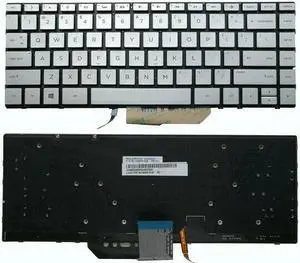 New US Black English Backlit Laptop Keyboard (without palmrest) for HP Envy 13-AD 13-AD010NR 13-AD024CL 13-AD055NR 13-AD056NR 13-AD057NR 13-AD0XX 13T-AD100 13-AD100CA 13-AD110CA 13-AD120NR 13-AD173CL
