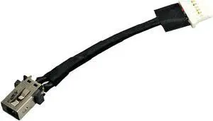 AC DC Jack Power Plug in Charging Port Connector Socket with Wire Cable Harness for Acer Spin 5 SP513-52N SP513-52N-82MP 450.0CR04.001