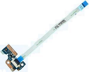 New Power Switch Button Board with Ribbon Cable for HP 15-BS 15-BS015DX 15-BS289WM 15-BS070WM 15-BS033CL 15-bs012ds 15-bs113dx 15-BW 15-BW008CA 250 G6 255 G6 P/N:LS-E791P