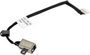 AC DC Jack Power Plug in Charging Port Connector Socket with Wire Cable Harness Replacement for Dell Vostro 14 5459 5458 5459R P/N:DD0AM8AD000 K2J4F 0K2J4F
