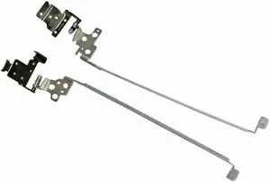 New Left and Right Side LCD Screen Hinges Replacement for Dell Inspiron 15 (3541 / 3542 / 3543) Non Touch P/N: 434.00H09.0002 434.00H08.0002