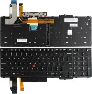 US Backlit Keyboard for Lenovo ThinkPad E595 20NF E590 20NB 20NC Backlight