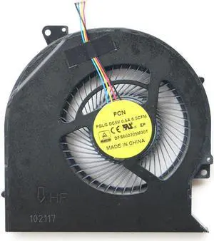 CPU Cooling Fan Replacement for Dell Latitude 5570 E5570 P48F Precision 3510 M3510 P/N:CN-04CN35 0H9M9M