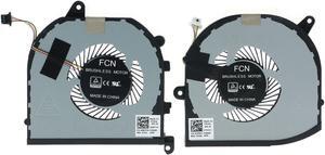 New Laptop CPU & GPU Cooling Fan Replacement for Dell XPS 7590 Precision 5540 M5540