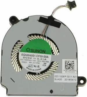 New Laptop CPU Cooling Fan for Dell Latitude 5300 2-in-1 DP/N 0KC1WR KC1WR 023.100EP.0011 EG50040S1-CF50-S9A