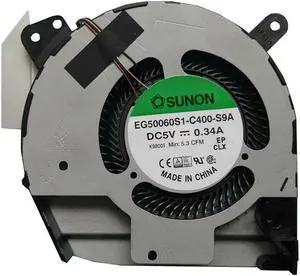 Cpu cooling fan for Dell Latitude 5401 EG50060S1-C400-S9A 0YX3WM YX3WM