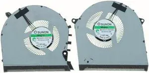 New CPU & GPU Cooling Fan For HP OMEN LAPTOP 17-CB TPN-C144 17-CB0020NR 17-CB0030NR 17-CB0040NR 17-CB0050NR 17-CB0060NR 17-CB0070NR 17-CB0080NR 17-CB0090NR  P/N:L62866-001
