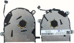 New CPU+GPU Cooling Fan Replacement For HP ELITEBOOK X360 1030 G3 P/N:L31859-001 L34272-001