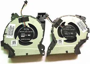 New CPU+GPU Cooling Fan Replacement For HP TPN-C134 Zhan99 G1 P/N: L25223-001 L25224-001