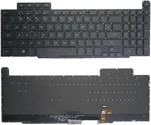 New US Black English Backlit Laptop Keyboard (without palmrest) Replacement for ASUS GM501 GM501G GM501GS GM501GM GM501GM-WS74 GM501GS-XS74 GM501GS-US74 Light Backlight