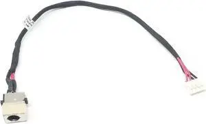 AC DC Jack Power Plug in Charging Port Connector Socket with Wire Cable Harness Replacement for Acer Aspire A515-51 A315-53 A615-51 N17C4 50.GP4N2.003 DC301010000