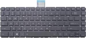 New US Black English Laptop Keyboard (without palmrest) for Toshiba Satellite CL45-C CL45-C4330 CL45-C4332 CL45-C4335