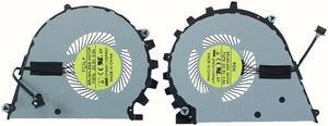 New Laptop CPU & GPU Cooling Fan Replacement For HP ZBook Studio G3 G4 P/N: 840960-001