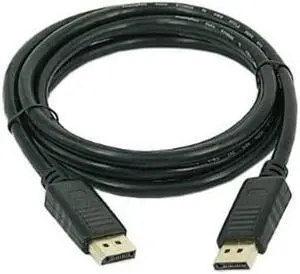 Nexhi 6 FT Premium GOLD Series DisplayPort Male to Displayport Male (DP-M/DP-M) Cable Gold Plated