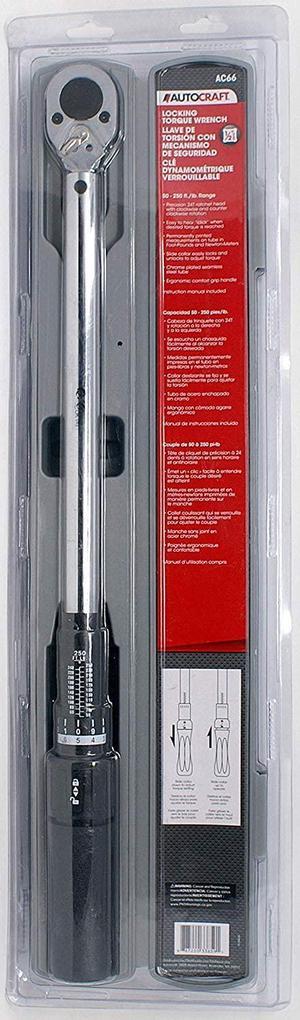 Autocraft AC66 50-250 Ft/Lb Torque Wrench
