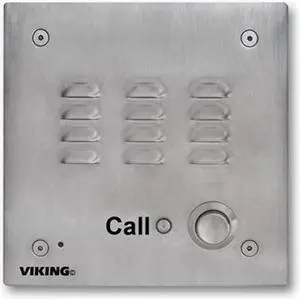 Viking Electronics Vk-E-30-IP-EWP Stainless Steel Handsfree IP Phone EWP