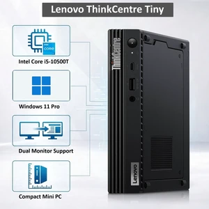 Lenovo ThinkCentre M80q Tiny | Intel Core i5-10th Gen | 128GB SSD, 16GB DDR4 Ram, Wired Keyboard & Mouse | Windows 11 Pro, Mini Desktop PC Lenovo ThinkCentre M80q Tiny | Intel Core i5-10th Gen | 128GB SSD, 16GB DDR4 Ram, Wired Keyboard & Mouse | Windows 11 Pro, Mini Desktop PC