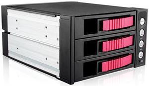 Istarusa 2x5.25 To 3x3.5 Sas-sata 6.0 Gb-s Hot-swap Cage