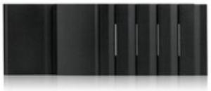 iStarUSA DD-200-SEA-BLACK 2U Compact Stylish Rack Mount Chassis With Sea Bezel - Black