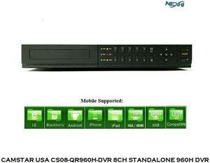 NexhiTM NXS-CS08-QR960H-DVR 8CH STANDALONE 960H DVR with HDMI & QR READER for SMART PHONE EASY ACCESS