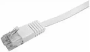 Nexhi UTP Cat 6 Ethernet Cable 14 ft UnShielded - Ethernet Cable, Faster than Cat5e/Cat5 Network, Flat Cat6 High Speed LAN Wire with Rj45 for Router and Modem –White