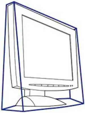 Aidata 15" LCD Monitor Dust Cover