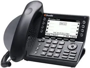 SHORETEL 480G IP GIGABIT TELEPHONE SET (BLACK)