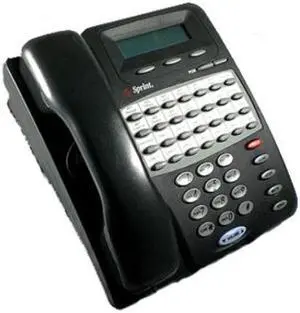 TADIRAN EMERALD ICE 28 BUTTON PHONE (BLACK)