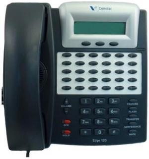 COMDIAL 7261 DX-120 EDGE SPEAKER DISPLAY PHONE (BLACK)