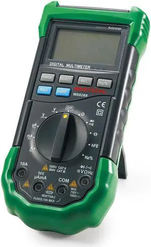 MASTECH MS8268 Autoranging 4000 Counts Digital Multimeter AC/DC Voltage Tester Detector with Backlit