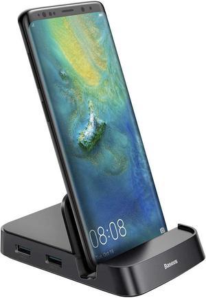 Baseus Docking Station USB Type C HUB Docking Station for Samsung Galaxy S10S9S8S10S9 Note 98 Dex Station USBC to HDMI Dock Power Adapter for Huawei P30 P20 Pro Mate 10 and More
