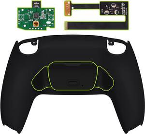 CORN Black Programable Rise Remap Kit for PS5 Controller, Upgrade Board & Redesigned Back Shell & Back Buttons Attachment for DualSense Controller - Controller NOT Included