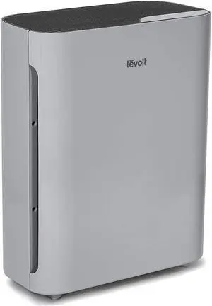 LEVOIT Air Purifiers for Home Large Room, Main Filter Cleaner with Washable Filter for Allergies, Smoke, Dust, Pollen, Quiet Odor Eliminators for Bedroom, Pet Hair Remover, Vital 100, Grey