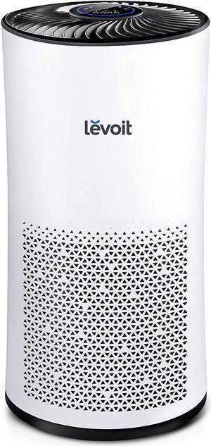 Levoit True HEPA Air Purifier LV-H132 for Allergies and Pets,Smoke, Mold,  Optional Night Light, Black 
