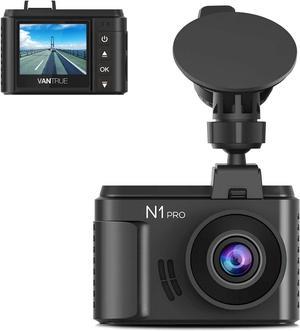 Vantrue N1 Pro Mini Dash Cam Full HD 1920x1080P Car Dash Camera 1.5 inch 160 Degree DashCam with Sony Night Vision Sensor, 24 Hrs Parking Mode, Motion Detection, Support 256GB Max(2023)