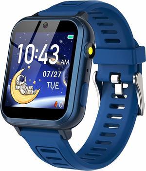 Smart Watch for Kids , Kids Game Smart Watch Boys with HD Touch Screen 16 Games Music Player Camera Alarm Clock Pedometer Torch Calculator 12/24 hr Kids Watches for Boys Gift for 3-12 Year Old