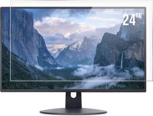 [2 PACK] 24 inch Anti Glare (Matte) Screen Protector Compatible with All Brands of 24" Widescreen Desktop with 16:9 Aspect Ratio Monitor(SIZE: 24" Diagonal x 20.9" Width x 11.8" Height)